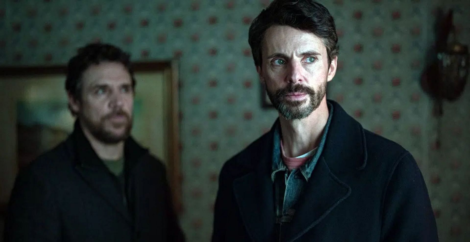 DCI Carl Morck and Hardy in a still from Dept. Q season 1 (Image via Netflix)